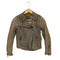 シシ sisii Cow Leather ダブルレザーライダースジャケット レディース XXS
