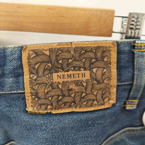 ネメス NEMETH 立体裁断 クロップドデニム メンズ JPN:S