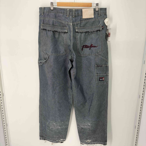 ファットファーム PHAT FARM 90-00S USA製 バック刺繍 極太 ペインター ワイド デニム パンツ メンズ 38