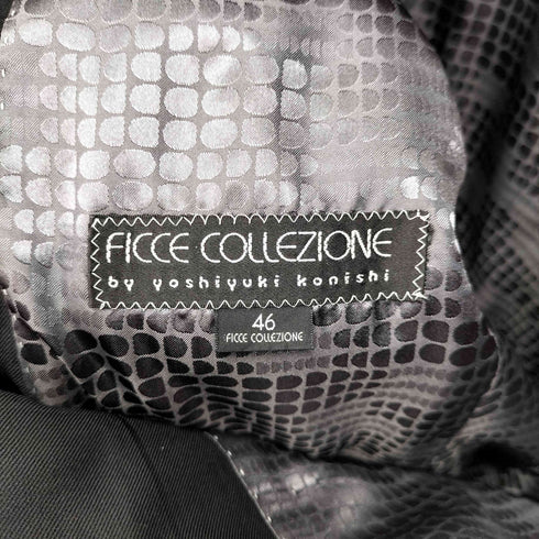 フィッチェ ficce 総裏 2B テーラード ジャケット メンズ 胸囲92 胴囲76 身長170