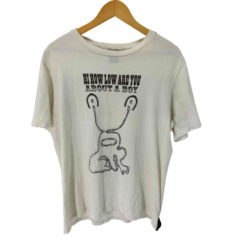 N NUMBER SS2007 Daniel Johnston/Kurt Cobain/Johnny Cash T-Shirt メンズ JPN:4