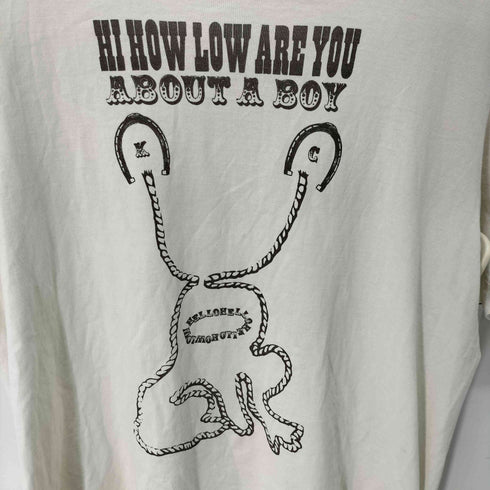 N NUMBER SS2007 Daniel Johnston/Kurt Cobain/Johnny Cash T-Shirt メンズ JPN:4