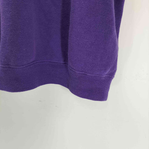 ヘインズ Hanes 90S USA製 ラメ プリント デザイン ラグラン スウェット トレーナー メンズ import:L