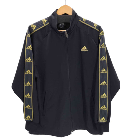 アディダス adidas 00S 万国旗タグ パフォーマンスロゴ ショルダーライン トラック ジャケット ジャージ メンズ import:L
