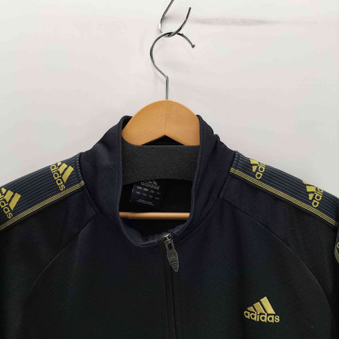 アディダス adidas 00S 万国旗タグ パフォーマンスロゴ ショルダーライン トラック ジャケット ジャージ メンズ import:L