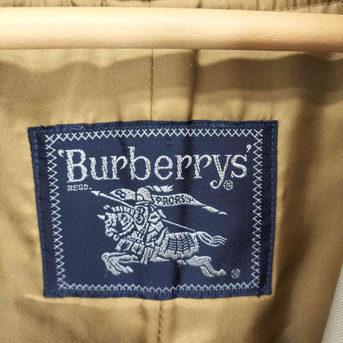 バーバリーズ BURBERRYS ノバチェックライナー付き 比翼ステンカラーコート メンズ