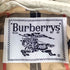 バーバリーズ BURBERRYS 90s 白タグ 一枚袖 裏地ノバチェック 比翼ステンカラーコート レディース