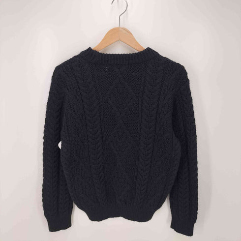 kenny woollen mills ウールケーブルニット メンズ US:36