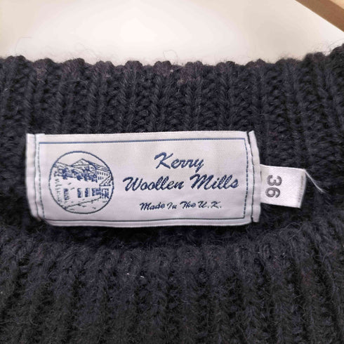 kenny woollen mills ウールケーブルニット メンズ US:36