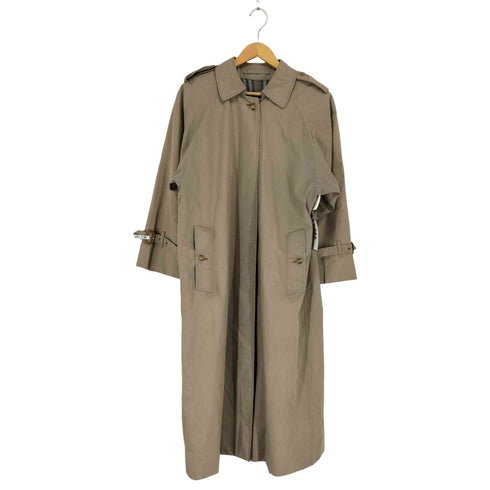 バーバリー BURBERRY 比翼 裏地 チェック ステンカラーコート メンズ