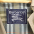 バーバリー BURBERRY 比翼 裏地 チェック ステンカラーコート メンズ
