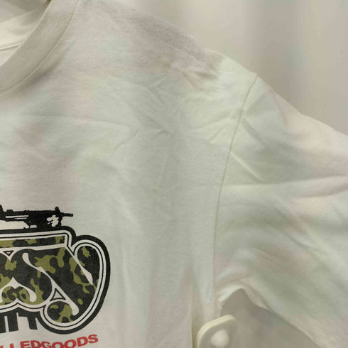 ステューシー Stussy 90s USA製 紺タグ LIMIT プリントクルーネックTシャツ メンズ M
