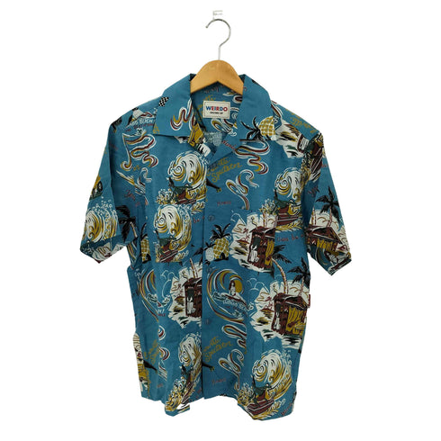 ウィアード WEIRDO WEIRDO HUT S/S SHIRTS ウィアードハット アロハ 半袖シャツ メンズ M