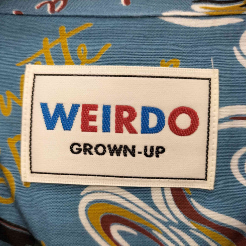 ウィアード WEIRDO WEIRDO HUT S/S SHIRTS ウィアードハット アロハ 半袖シャツ メンズ M