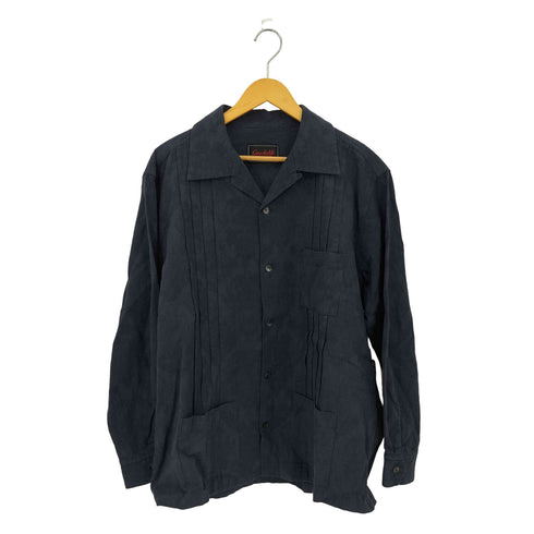 ギャングスタビル GANGSTERVILLE RIPTIDE CLUB - L/S GUAYABERA SHIRTS リップタイドクラブ - L/S グアヤベラシャツ メンズ XL