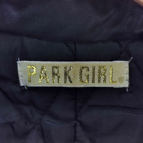 PARK GIRL フェイクレザー ダブルライダース レディース JPN:M