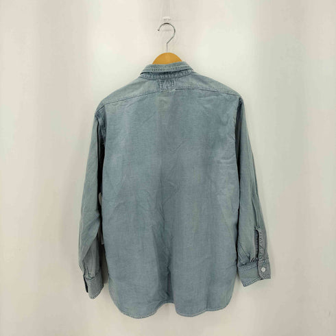 オールドクロウ OLD CROW CROW - L/S WORK SHIRTS GAS OIL AUTO CYCLE ロングスリーブシャツ メンズ L