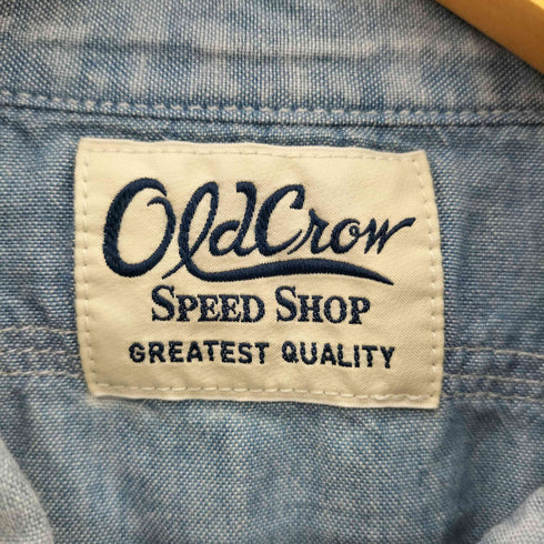 オールドクロウ OLD CROW CROW - L/S WORK SHIRTS GAS OIL AUTO CYCLE ロングスリーブシャツ メンズ L