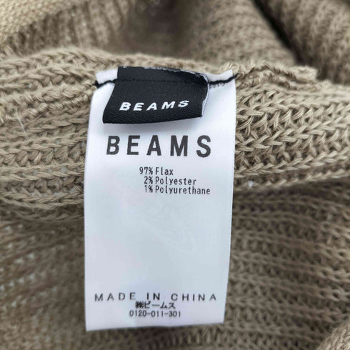 ビームス BEAMS リネン ベレー帽 メンズ FREE