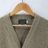 キャンパス CAMPUS 60-70S USA製 黒タグ 2ply shetland wool シェットランドウール メランジ ローゲージ カーディガン vintage ヴィンテージ メンズ import:M