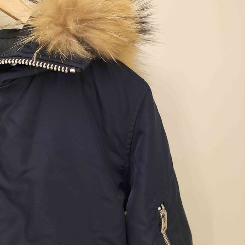 ナノユニバース NANO universe ファー付き n-28 フライトジャケット メンズ JPN:M