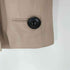 ハートイッセイミヤケ Haat ISSEY MIYAKE 羊革 ラムレザー ノーカラー ジャケット レディース JPN:3
