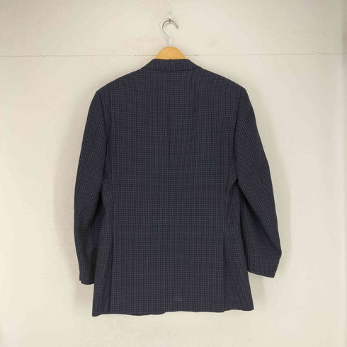 エルメネジルドゼニア Ermenegildo Zegna HIGH PERFORMANCE チェック柄2Bテーラードジャケット メンズ