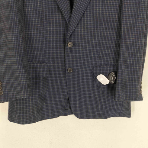 エルメネジルドゼニア Ermenegildo Zegna HIGH PERFORMANCE チェック柄2Bテーラードジャケット メンズ