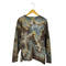 ロクビューティーアンドユースユナイテッドアローズ 6 BEAUTY & YOUTH UNITED ARROWS DOUBLE SLIT TIE DYE MOTIF PULLOVER カットソー レディース FREE