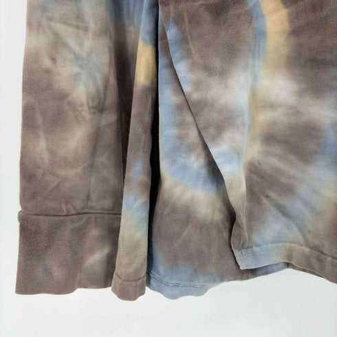 ロクビューティーアンドユースユナイテッドアローズ 6 BEAUTY & YOUTH UNITED ARROWS DOUBLE SLIT TIE DYE MOTIF PULLOVER カットソー レディース FREE
