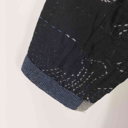 ハートイッセイミヤケ Haat ISSEY MIYAKE 混紡 刺し子 生地 刺繍 総柄 ロング コート レディース JPN:2