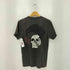オールドクロウ OLD CROW ワンポイント プリント クラックデザイン フェード クルーネック半袖Tシャツ メンズ S