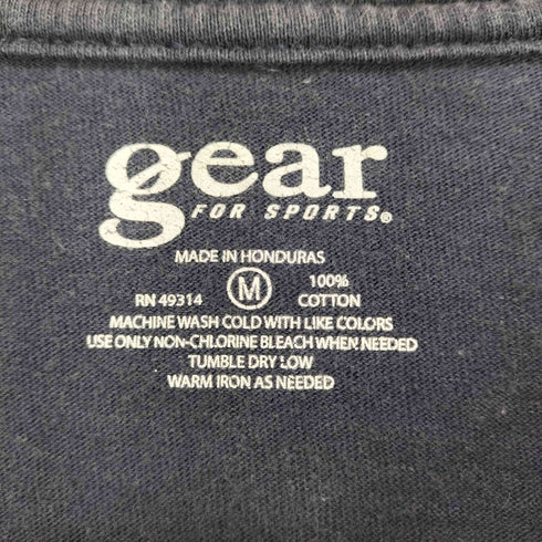 ギア GEAR チームロゴプリントクルーネックTシャツ メンズ M