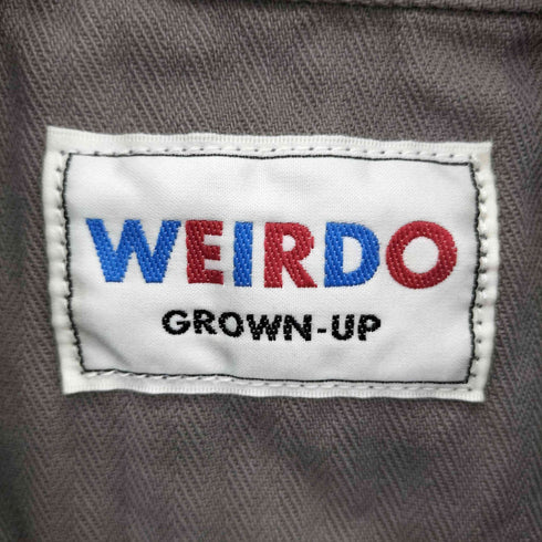 ウィアード WEIRDO MONSTERS - COVERALL JACKET モンスターズ - カバーオールジャケット メンズ L