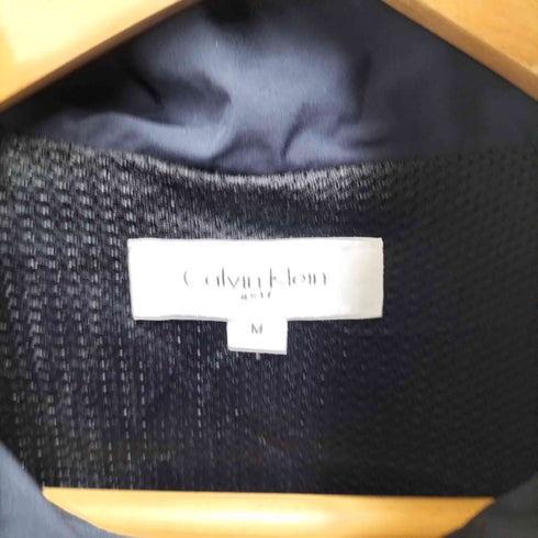 カルバンクライン CALVIN KLEIN フルジップ ハイネック半袖トップス レディース JPN:M