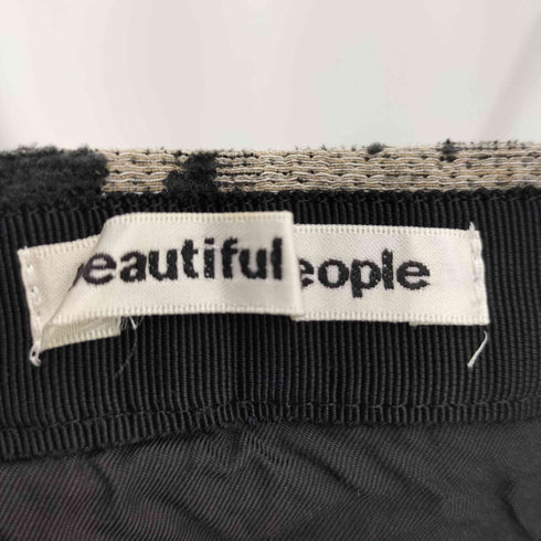 ビューティフルピープル beautiful people レオパード柄 フレアスカート レディース 38