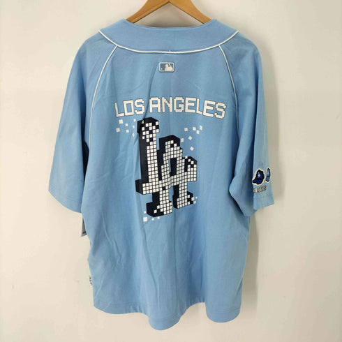 エムエルビーコリア MLB KOREA ベースボールシャツ LOS ANGELES メンズ import:XL