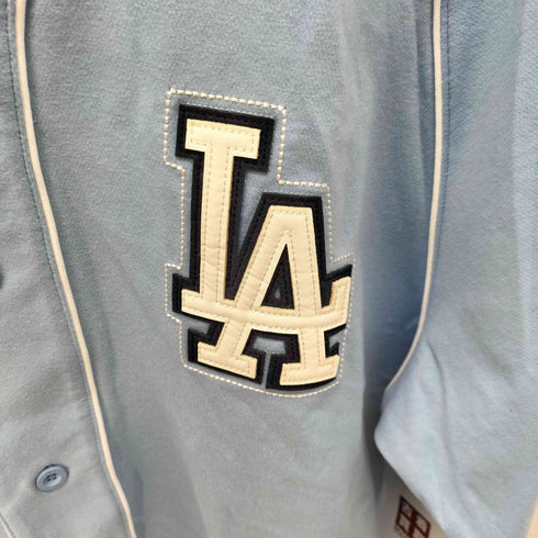 エムエルビーコリア MLB KOREA ベースボールシャツ LOS ANGELES メンズ import:XL