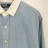 ポロバイラルフローレン Polo by RALPH LAUREN 90-00s ポニー無し ストライプ クレリックシャツ メンズ XLT