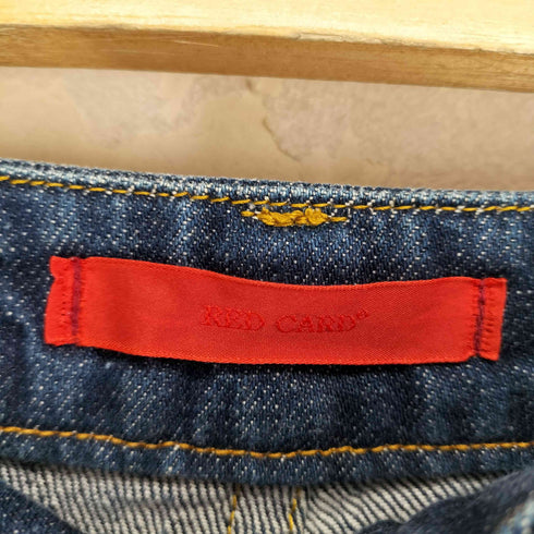 レッドカード REDCARD ワイドデニムパンツ レディース 24