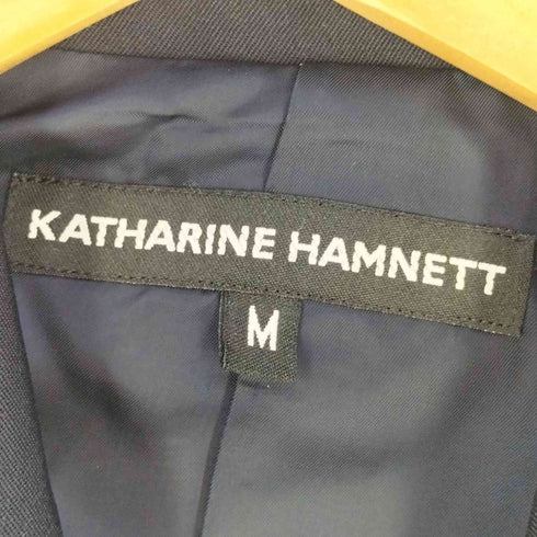 キャサリンハムネットロンドン KATHARINE HAMNETT LONDON ウール ダブルブレスト テーラードジャケット レディース import:M