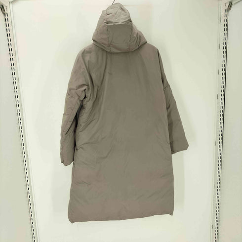 ハートイッセイミヤケ Haat ISSEY MIYAKE オーバーサイズ フーデッド ロング ダウン コート レディース JPN:3