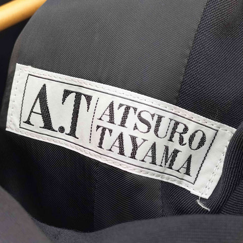 アツロウタヤマ ATSURO TAYAMA バック刺繍 4B ウールテーラードジャケット レディース