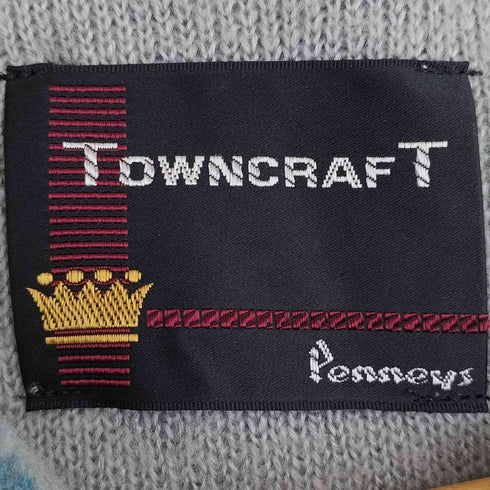 ペニーズタウンクラフト PENNEYS TOWNCRAFT シャギー アクリルカーディガン メンズ import:M