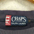 チャップスラルフローレン CHAPS RALPH LAUREN フロントロゴ刺繍クルーネックスウェット メンズ L
