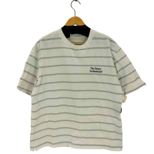 ザエンノイプロフェッショナル The Ennoy Professional 21SS S/S Border Tee White メンズ JPN:XL