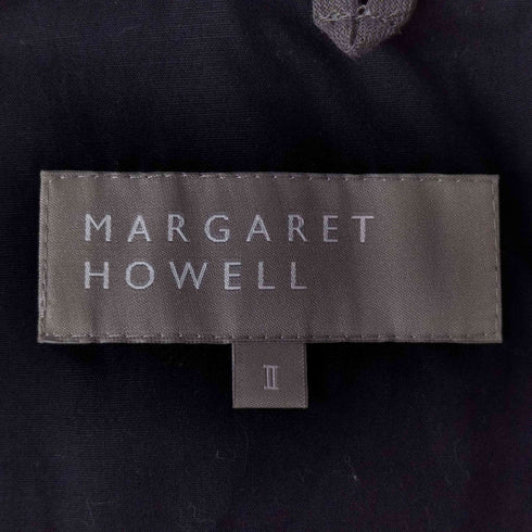 マーガレットハウエル MARGARET HOWELL リネン100% テーラードジャケット レディース JPN:2