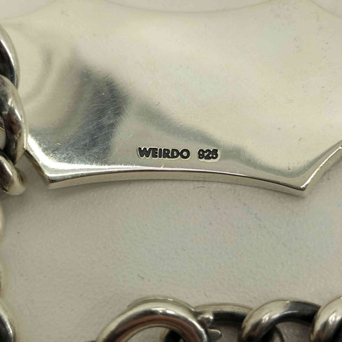 ウィアード WEIRDO SEXY ID-WRISTLET JEWELRY ジュエリー Silver925刻印 シルバー925 ブレスレット メンズ