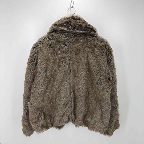 ナイスクラップ NICE CLAUP フェイクファージャケット レディース FREE