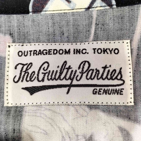 ワコマリア WACKO MARIA 18SS 天国東京お化け図 S/S HAWAIIAN SHIRT メンズ JPN:L